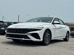 2026 Hyundai Elantra Hybrid Blue Sedan
