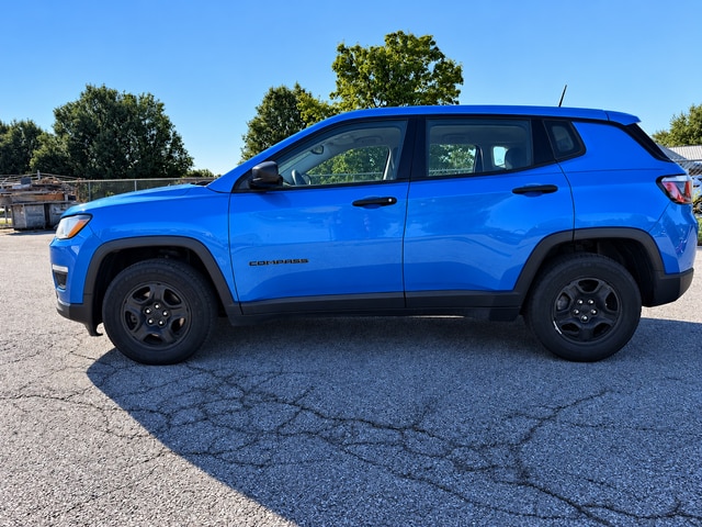Used 2018 Jeep Compass Sport with VIN 3C4NJCAB7JT468512 for sale in Marion, OH
