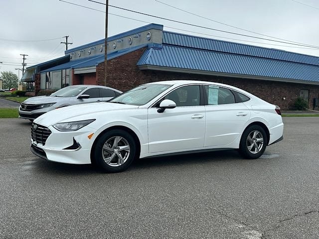 Certified 2022 Hyundai Sonata SE with VIN KMHL24JA5NA216753 for sale in Marion, OH