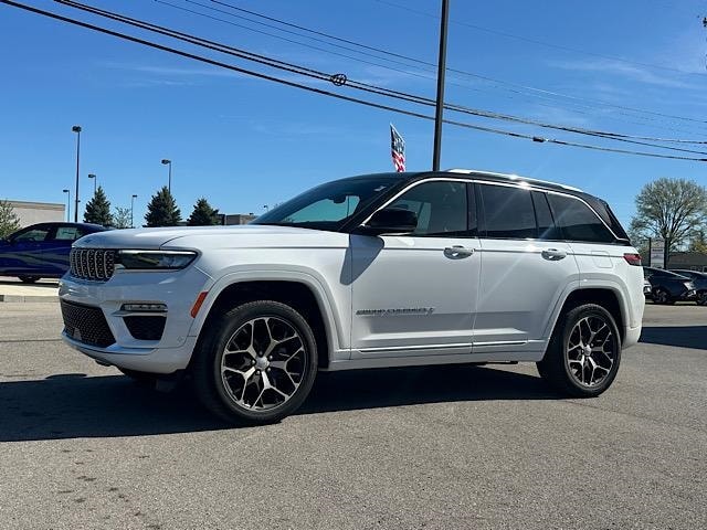 Used 2022 Jeep Grand Cherokee Summit Reserve with VIN 1C4RJHEG2N8626134 for sale in Marion, OH