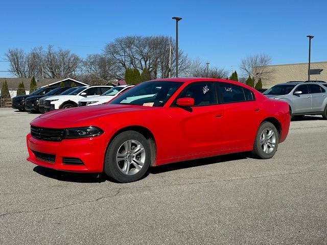 Used 2022 Dodge Charger SXT with VIN 2C3CDXBG9NH255547 for sale in Marion, OH