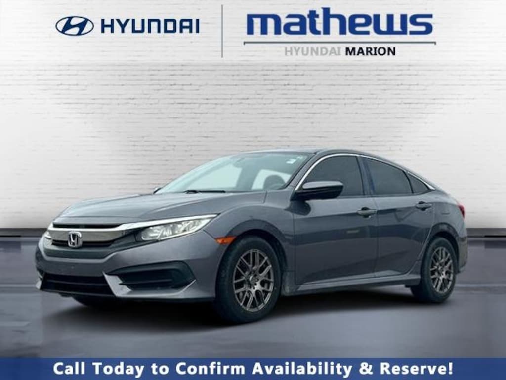 Used 2016 Honda Civic LX Sedan