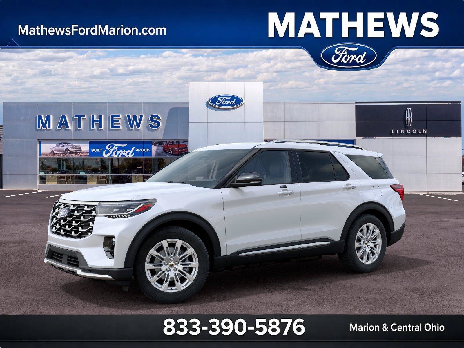2027 Ford Explorer Platinum Platinum 4WD