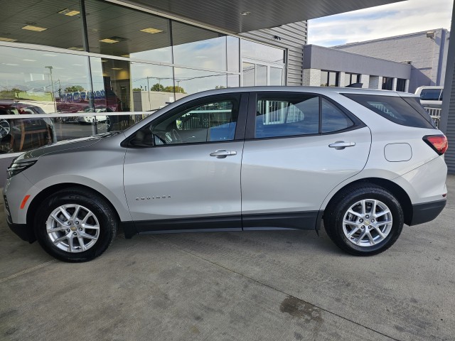 Used 2022 Chevrolet Equinox LS with VIN 2GNAXFEV6N6133312 for sale in Marion, OH