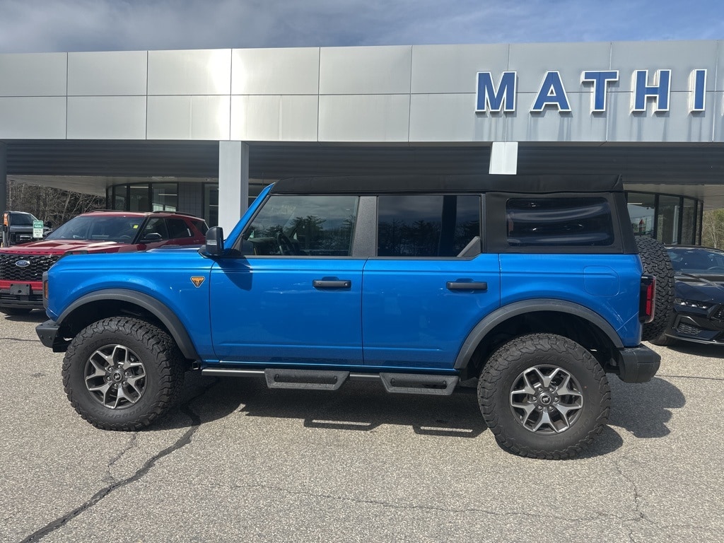 Used 2024 Ford Bronco 4-Door Badlands with VIN 1FMEE9BP4RLA36545 for sale in Winchendon, MA