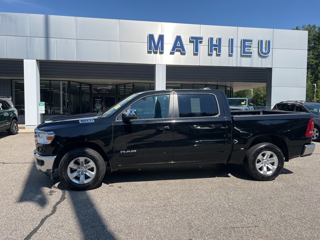 Used 2024 RAM Ram 1500 Pickup Laramie with VIN 1C6SRFJT6RN223855 for sale in Winchendon, MA