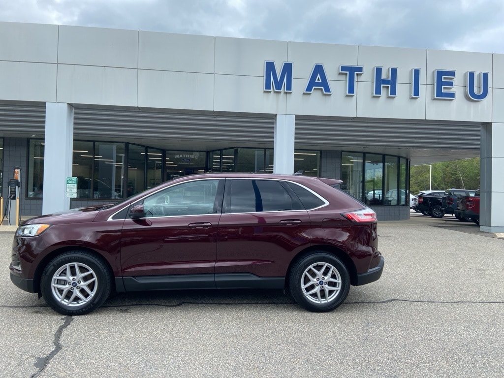 Used 2022 Ford Edge SEL with VIN 2FMPK4J92NBA24265 for sale in Winchendon, MA