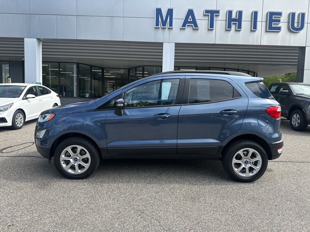 Used 2022 Ford EcoSport SE with VIN MAJ6S3GL6NC457753 for sale in Winchendon, MA