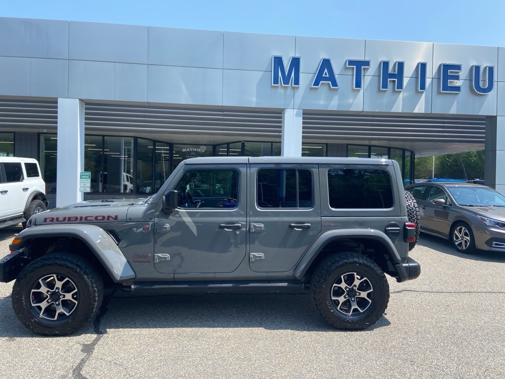 Used 2018 Jeep All-New Wrangler Unlimited Rubicon with VIN 1C4HJXFG5JW265654 for sale in Winchendon, MA