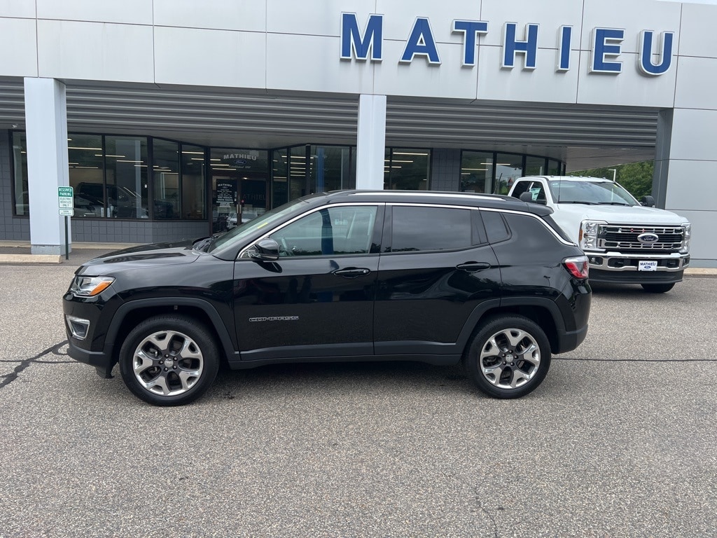 Used 2020 Jeep Compass Limited with VIN 3C4NJDCB0LT160135 for sale in Winchendon, MA