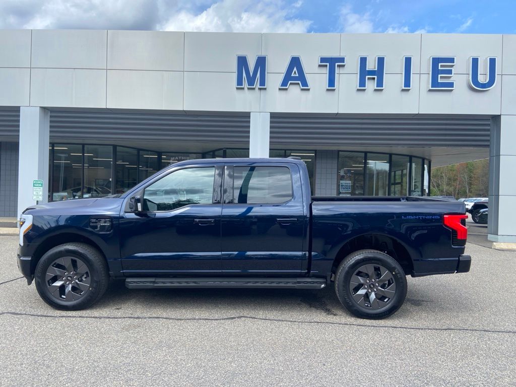 Used 2023 Ford F-150 Lightning Lariat with VIN 1FTVW1EL4PWG25649 for sale in Winchendon, MA