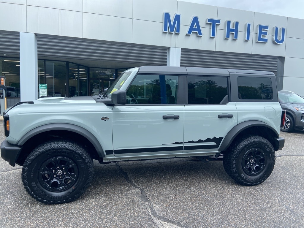 Used 2022 Ford Bronco 4-Door Wildtrak with VIN 1FMEE5DPXNLB73585 for sale in Winchendon, MA