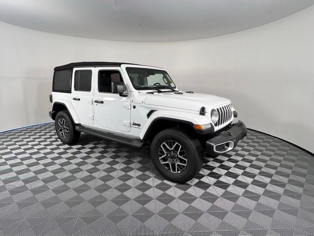 New 2025 Jeep Wrangler 4-DOOR SAHARA Sport Utility