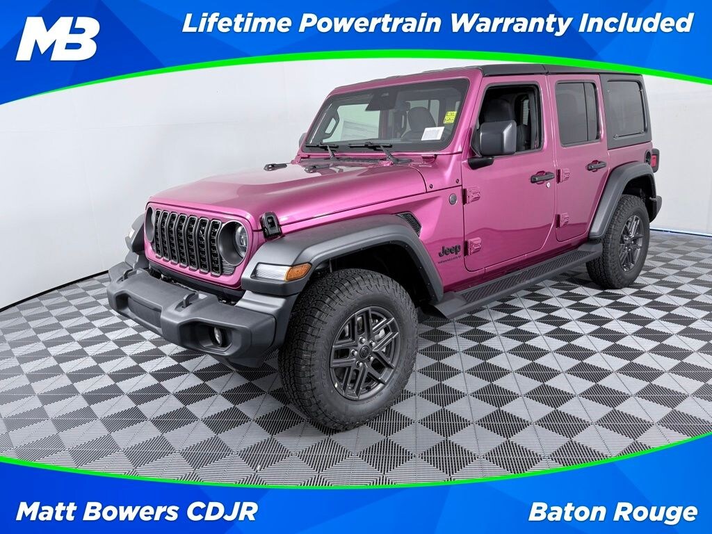 New 2026 Jeep Wrangler 4-DOOR SPORT S Sport Utility