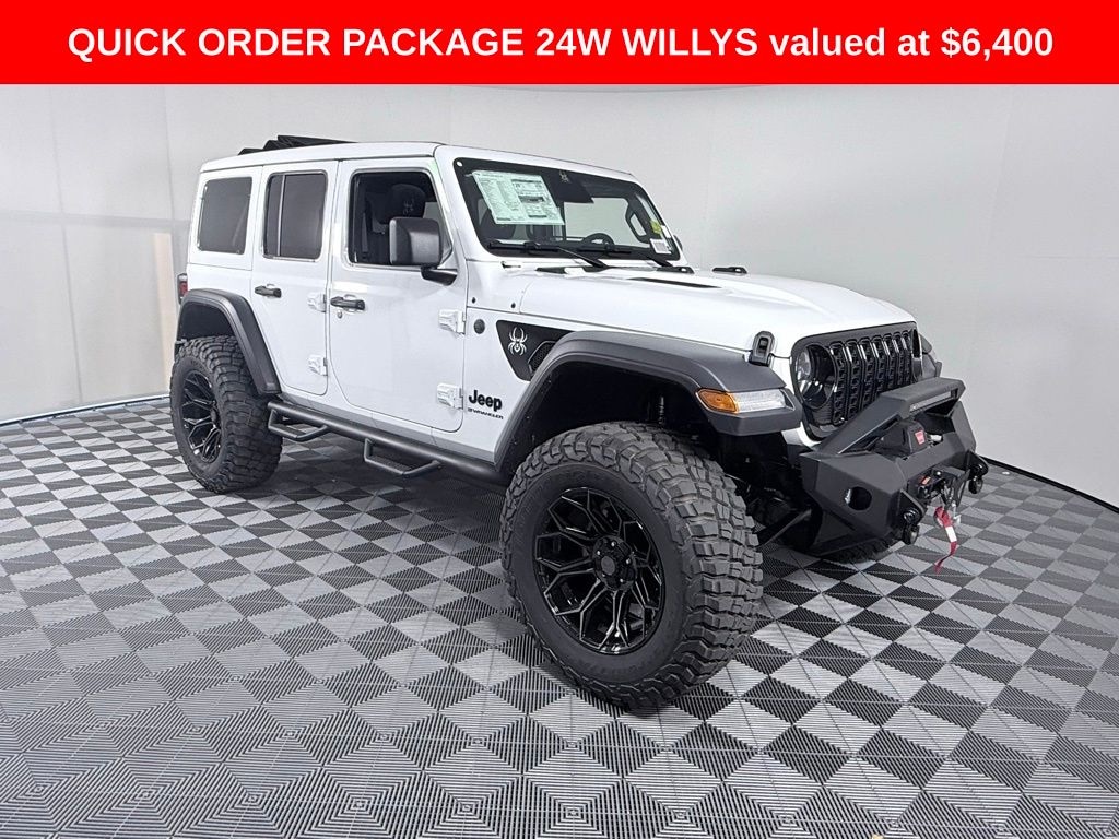 New 2026 Jeep Wrangler 4-DOOR WILLYS Sport Utility