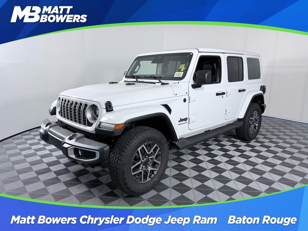 New 2026 Jeep Wrangler 4-DOOR SAHARA Sport Utility