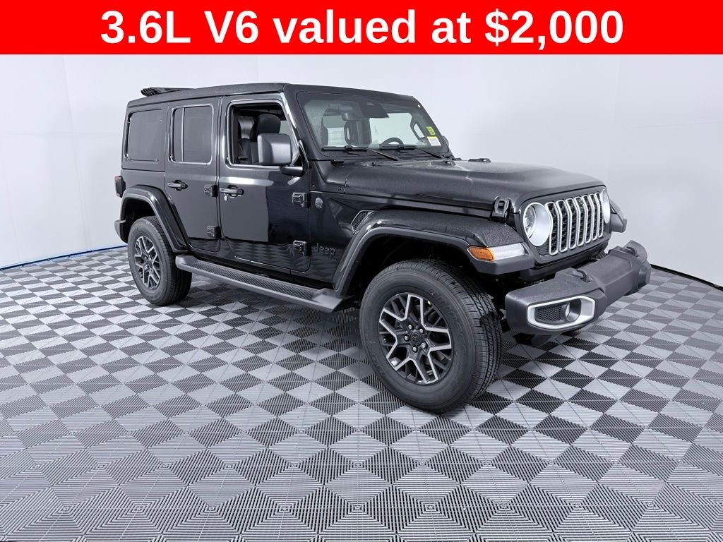 New 2026 Jeep Wrangler 4-DOOR SAHARA Sport Utility