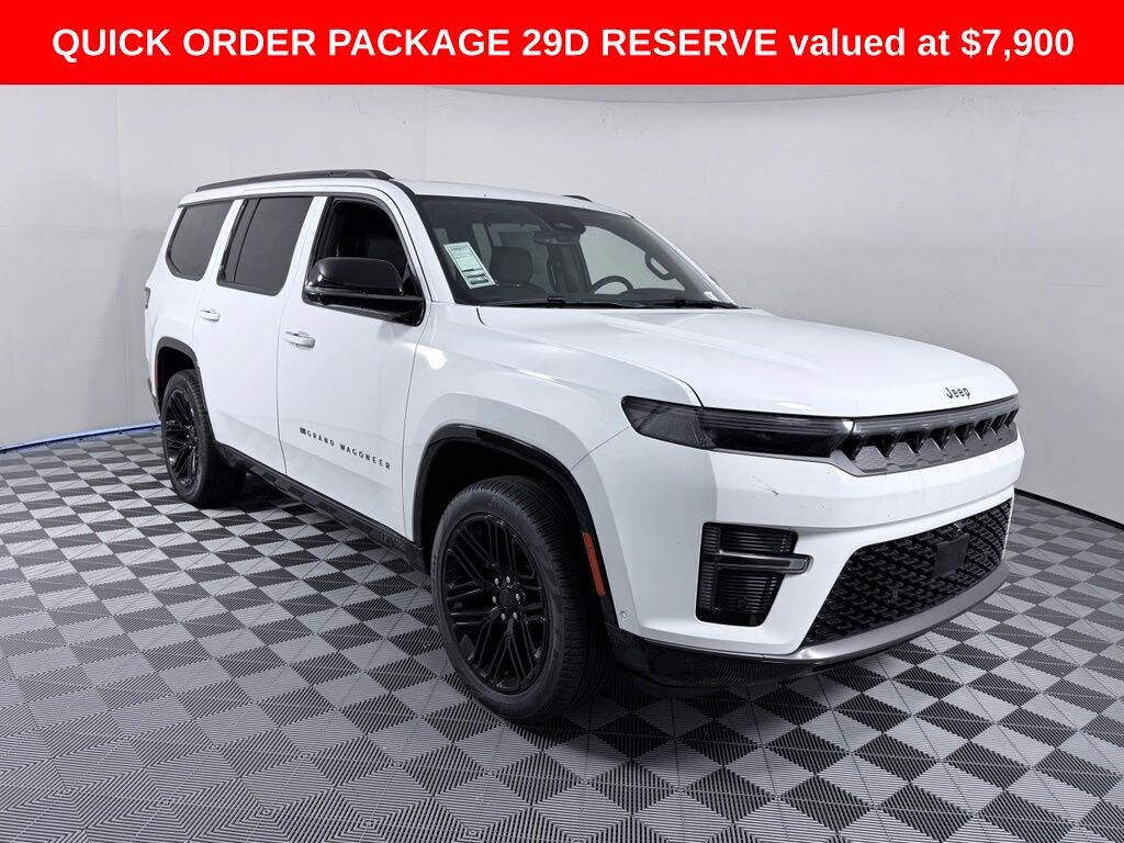 New 2026 Jeep Grand Wagoneer Limited Reserve 4x4 Sport Utility