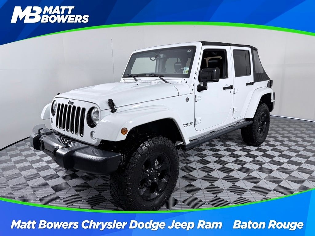 Used 2015 Jeep Wrangler Unlimited Sahara 4x4 SUV