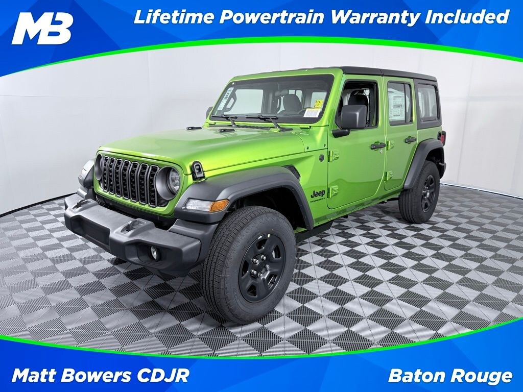 New 2026 Jeep Wrangler 4-DOOR SPORT Sport Utility