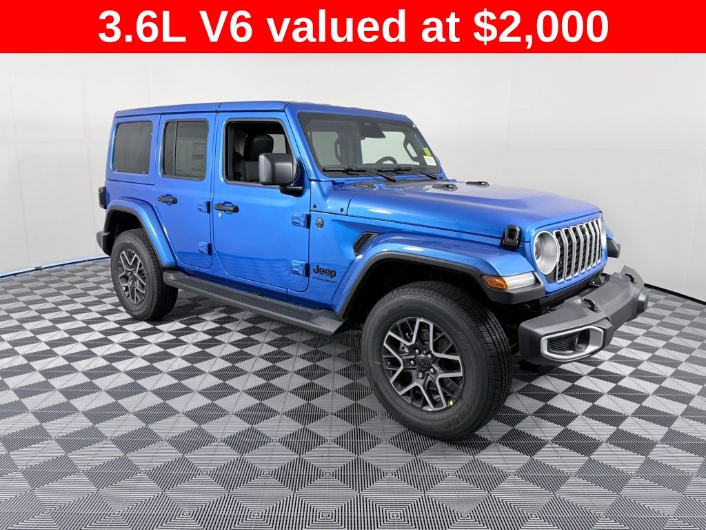 New 2026 Jeep Wrangler 4-DOOR SAHARA Sport Utility