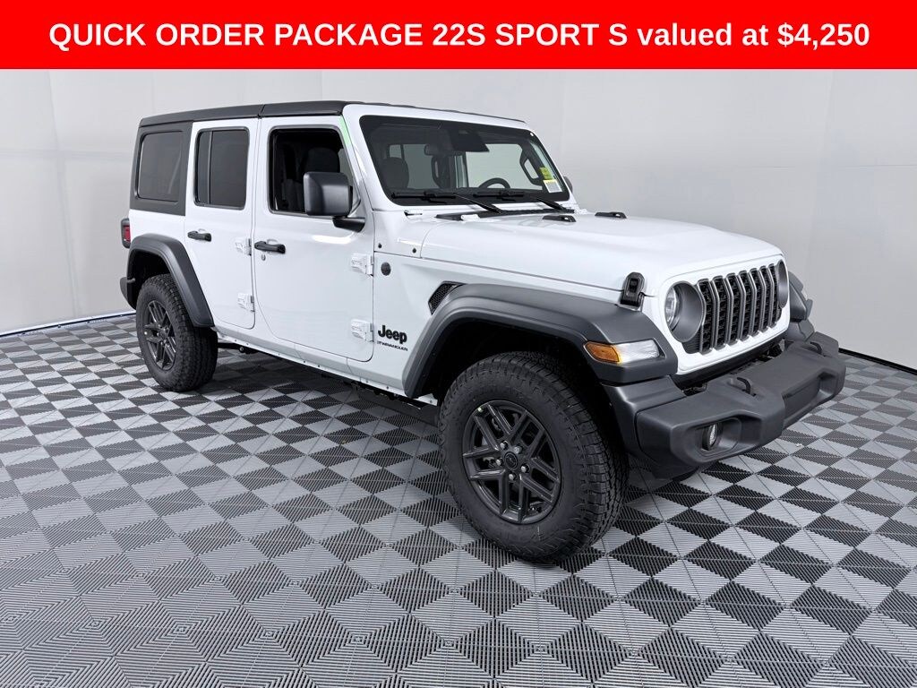 New 2026 Jeep Wrangler 4-DOOR SPORT S Sport Utility
