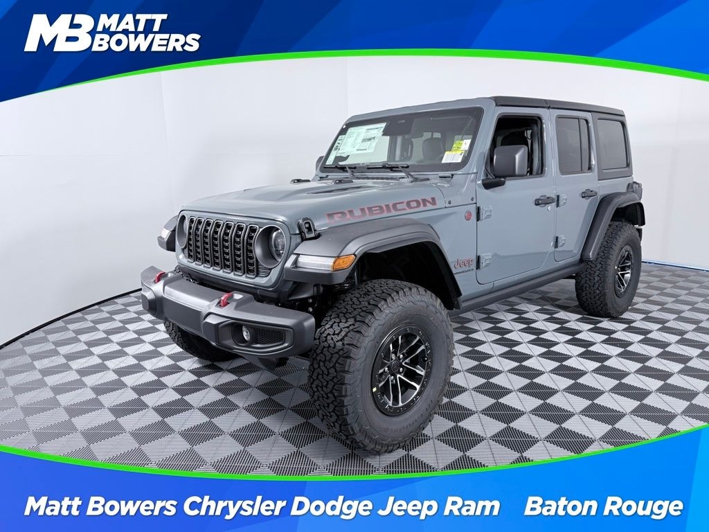 New 2026 Jeep Wrangler 4-DOOR RUBICON Sport Utility