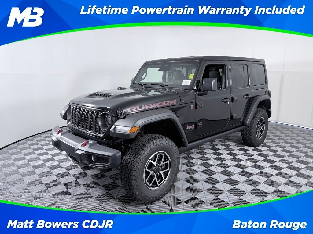New 2026 Jeep Wrangler 4-DOOR RUBICON Sport Utility