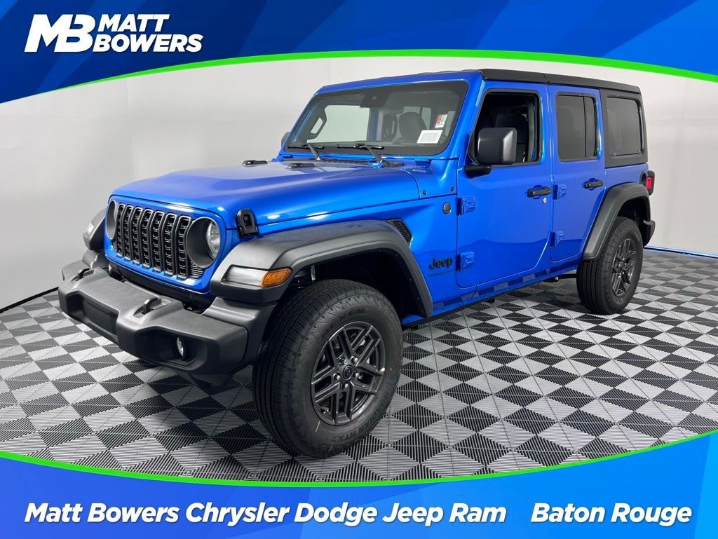 New 2025 Jeep Wrangler 4-DOOR SPORT S Sport Utility