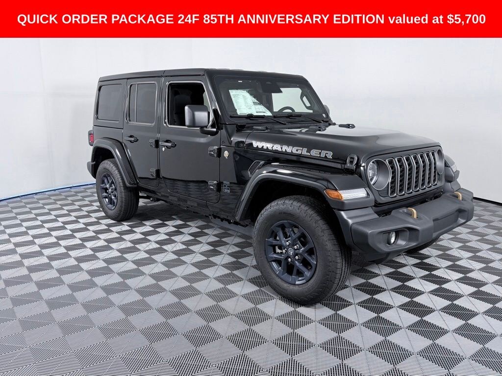 New 2026 Jeep Wrangler 4-DOOR 85TH ANNIVERSARY EDITION Sport Utility