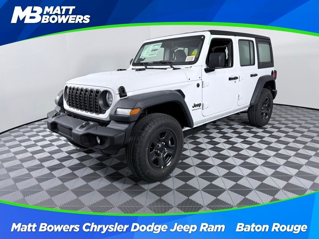 New 2026 Jeep Wrangler 4-DOOR SPORT Sport Utility
