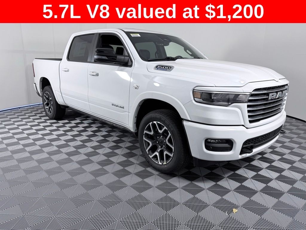 New 2026 Ram 1500 LARAMIE CREW CAB 4X4 5'7 BOX Pickup