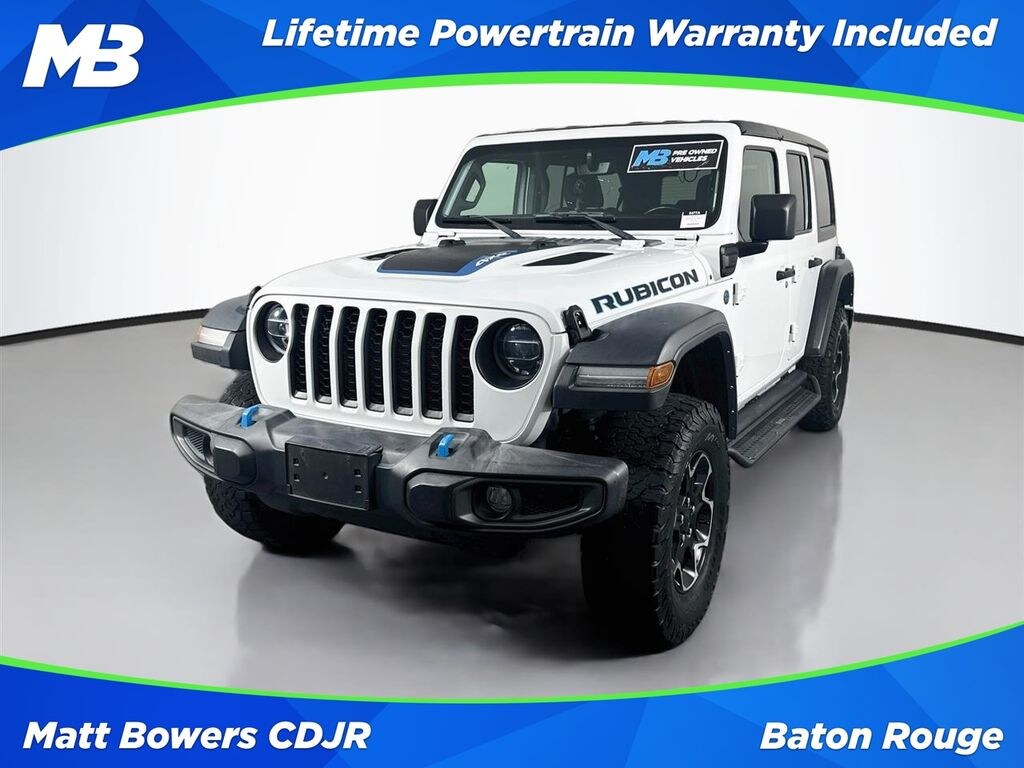 Used 2021 Jeep Wrangler 4xe Rubicon SUV