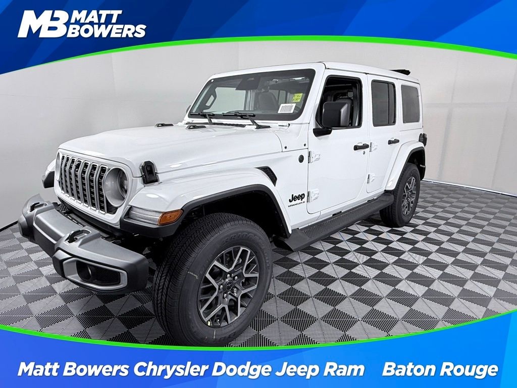 New 2026 Jeep Wrangler 4-DOOR SAHARA Sport Utility