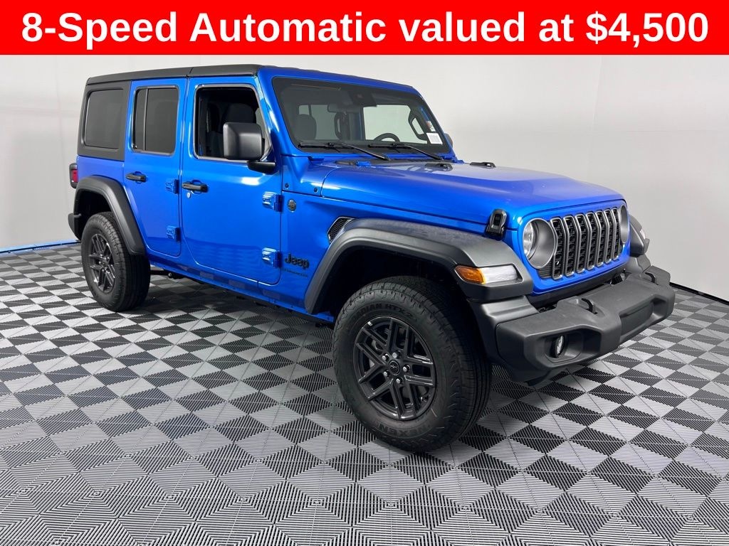 New 2025 Jeep Wrangler 4-DOOR SPORT S Sport Utility