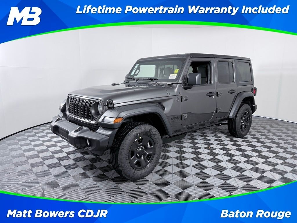 New 2026 Jeep Wrangler 4-DOOR SPORT Sport Utility