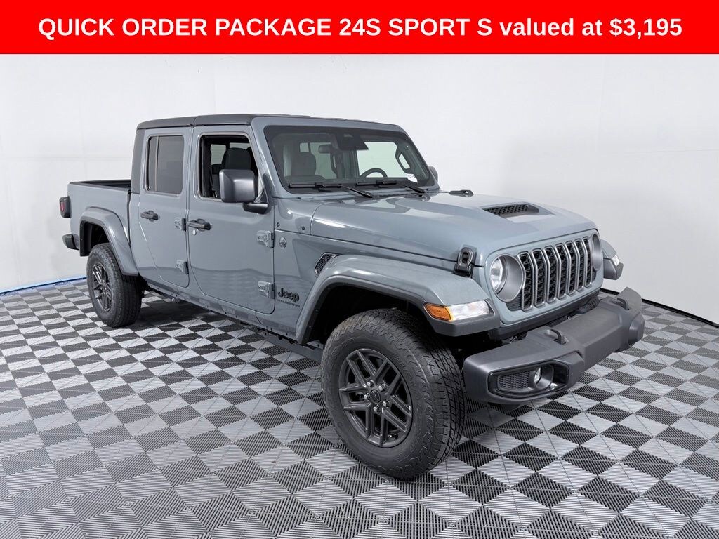 New 2026 Jeep Gladiator Sport S 4x4 Pickup