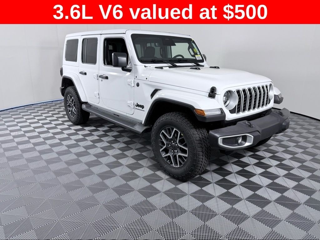 New 2026 Jeep Wrangler 4-DOOR SAHARA Sport Utility