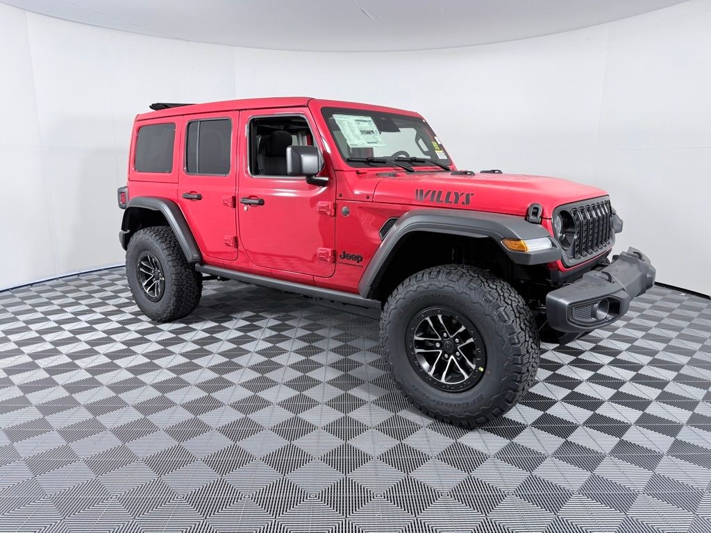 New 2026 Jeep Wrangler 4-DOOR WILLYS Sport Utility