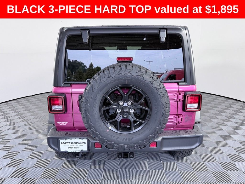 New 2026 Jeep Wrangler 4-DOOR WILLYS Sport Utility