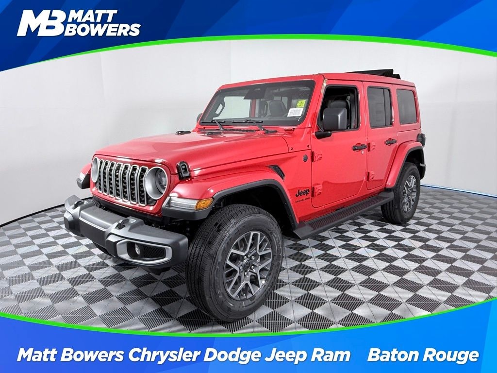 New 2026 Jeep Wrangler 4-DOOR SAHARA Sport Utility