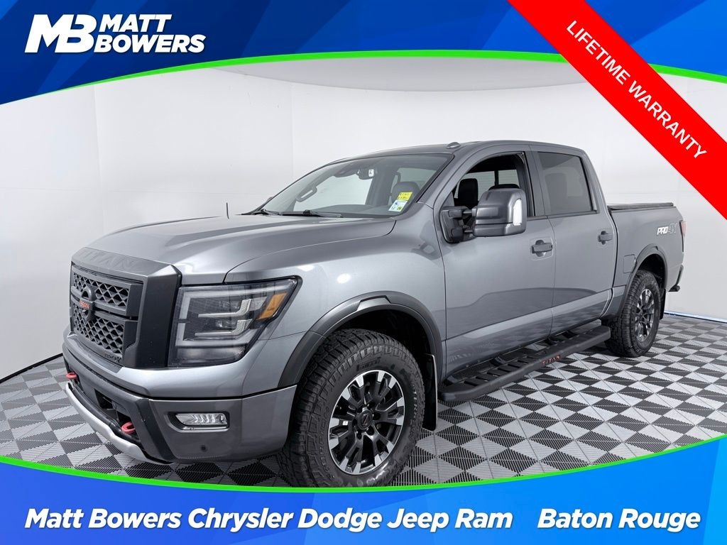 Used 2021 Nissan Titan PRO-4X Truck Crew Cab