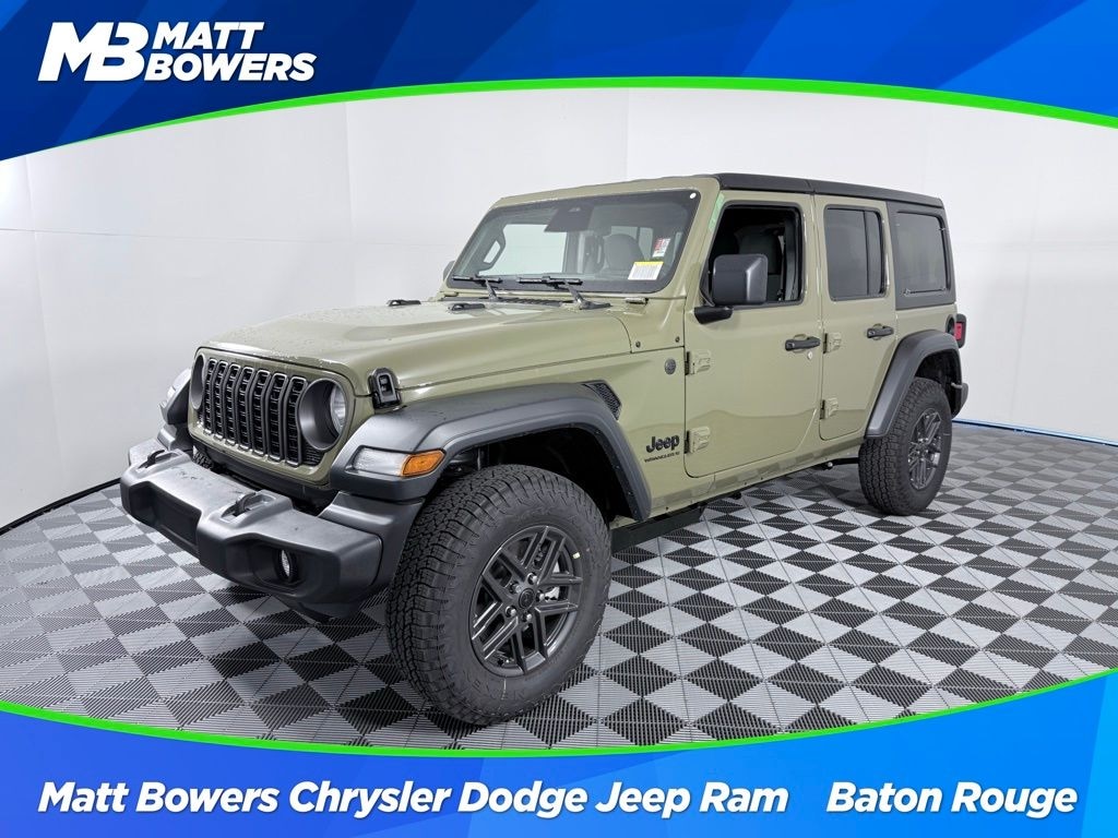 New 2026 Jeep Wrangler 4-DOOR SPORT S Sport Utility