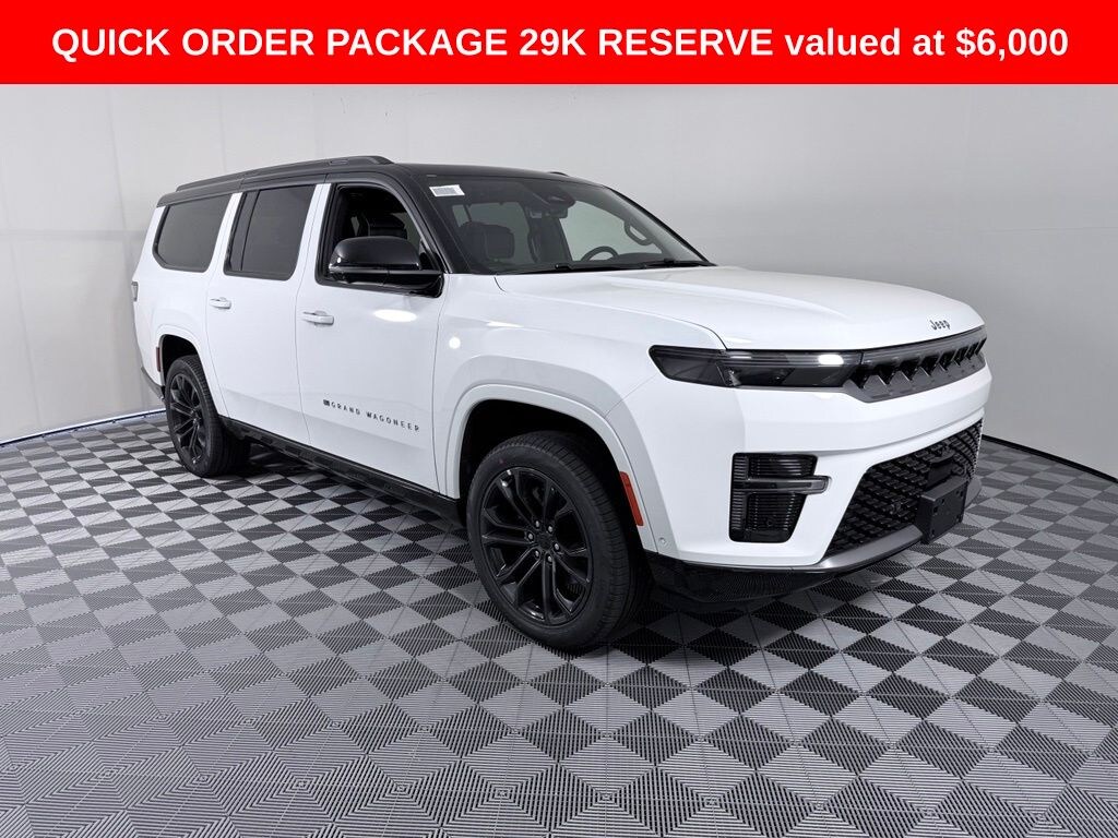 New 2026 Jeep Grand Wagoneer L SUMMIT RESERVE 4X4 Sport Utility