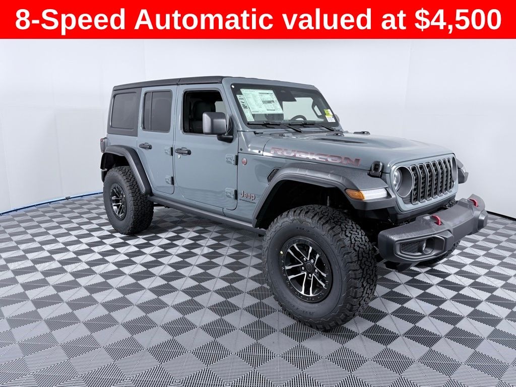 New 2026 Jeep Wrangler 4-DOOR RUBICON Sport Utility
