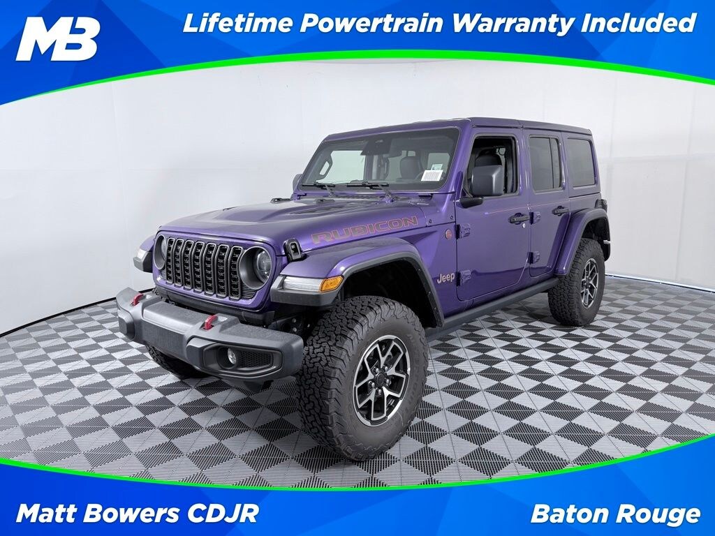 New 2026 Jeep Wrangler 4-DOOR RUBICON Sport Utility