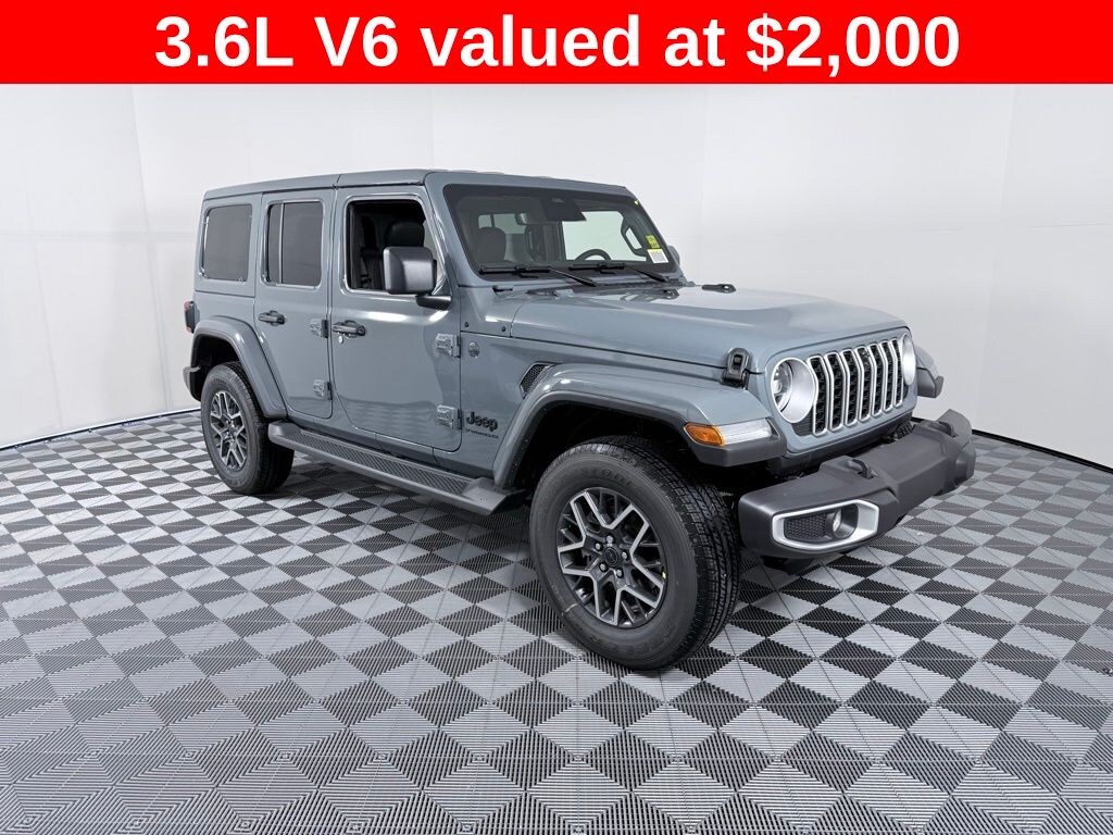 New 2026 Jeep Wrangler 4-DOOR SAHARA Sport Utility