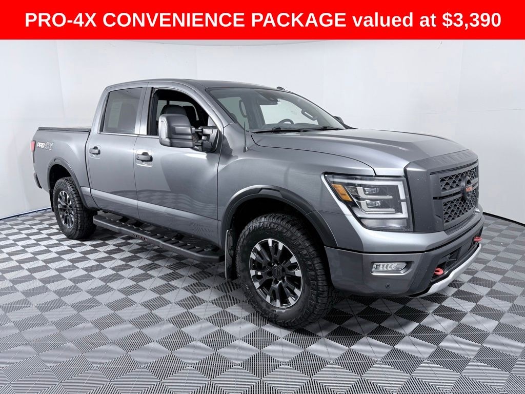 Used 2021 Nissan Titan PRO-4X Truck Crew Cab