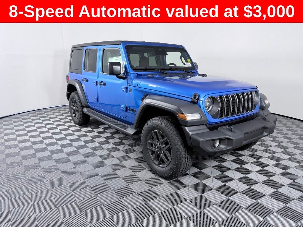 New 2026 Jeep Wrangler 4-DOOR SPORT S Sport Utility