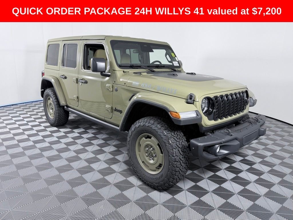New 2026 Jeep Wrangler 4-DOOR WILLYS '41 Sport Utility